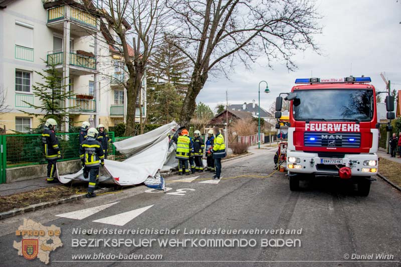 20170217 LKW Unfall in Bad Voeslau  Foto: © Daniel Wirth