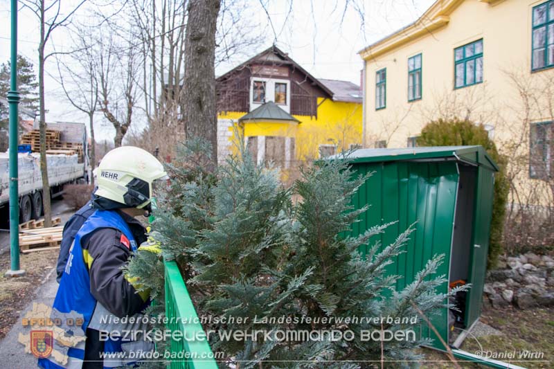 20170217 LKW Unfall in Bad Voeslau  Foto: © Daniel Wirth