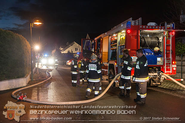 20170305 Brand in einem Reihenwohnhaus in Trumau Foto: © Stefan Schneider BFK 20170305 Brand in einem Reihenwohnhaus in Trumau Foto: © Stefan Schneider BFK