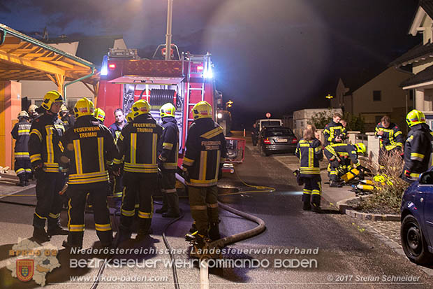 20170305 Brand in einem Reihenwohnhaus in Trumau Foto: © Stefan Schneider BFK 20170305 Brand in einem Reihenwohnhaus in Trumau Foto: © Stefan Schneider BFK