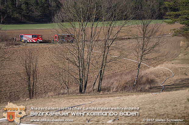 20170307 Flurbrand auf der "Popp-Wiese" in Pottenstein Foto: © Stefan Schneider BFK Baden 20170307 Flurbrand auf der "Popp-Wiese" in Pottenstein Foto: © Stefan Schneider BFK Baden
