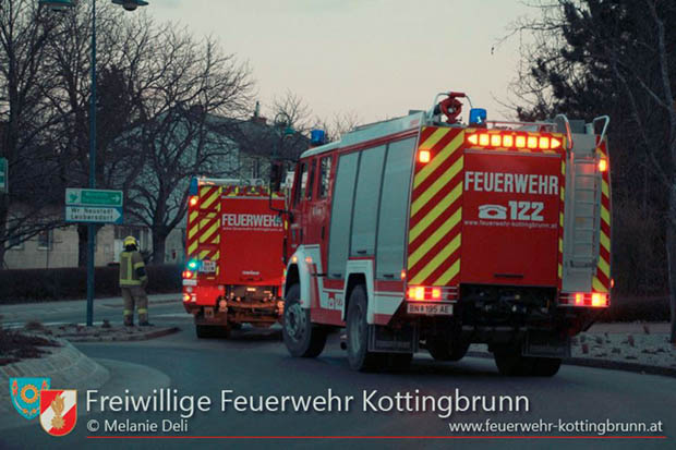 20170313 unbekannter ausgelaufener Schadstoff in Kottingbrunn  Foto: © Melanie Deli