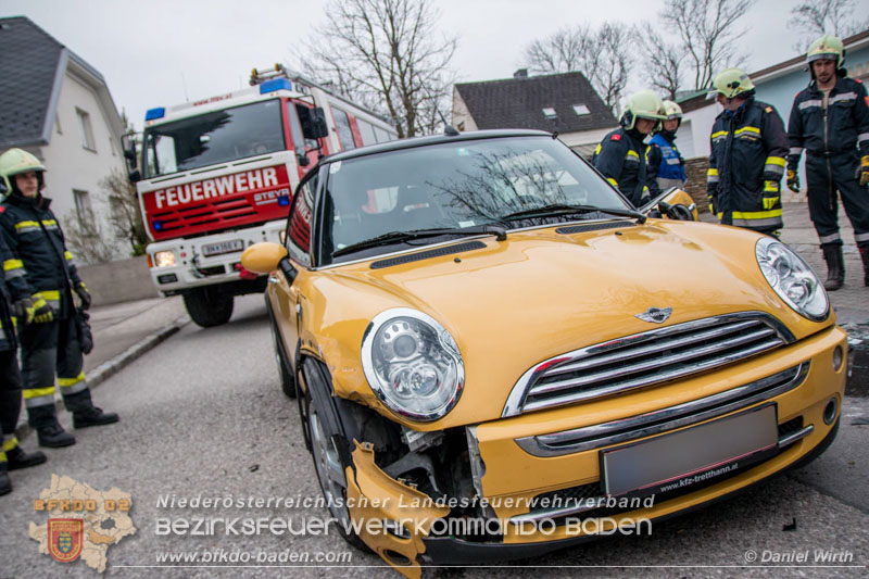 20170321 Klein Lkw prallt gegen Unte20170324 VU Menschenrettung Gainfarn Foto: © Daniel Wirthrfuehrung in Pfaffstaetten Foto: © Stefan Schneider 20170324 VU Menschenrettung Gainfarn Foto: © Daniel Wirth