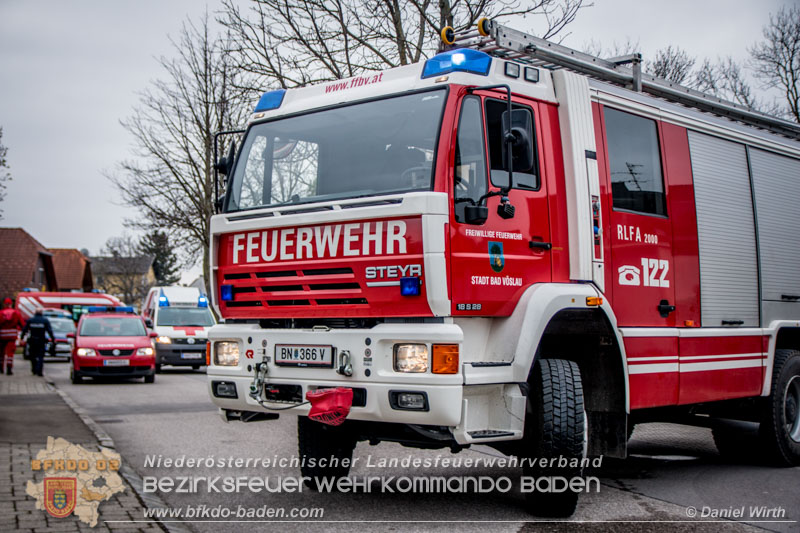 20170324 VU Menschenrettung Gainfarn Foto: © Daniel Wirth 20170324 VU Menschenrettung Gainfarn Foto: © Daniel Wirth