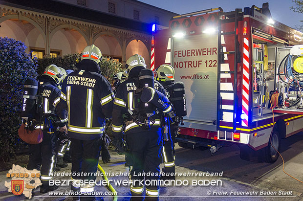 20170330 Kuechenbrand in einem Restaurant in Baden Foto: www.ffbs.at 20170330 Kuechenbrand in einem Restaurant in Baden Foto: www.ffbs.at