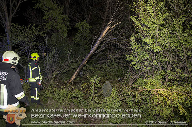 20170413 Schwerer Verkehrsufall auf der L156 Traiskirchen-Trumau  Foto: © Stefan Schneider