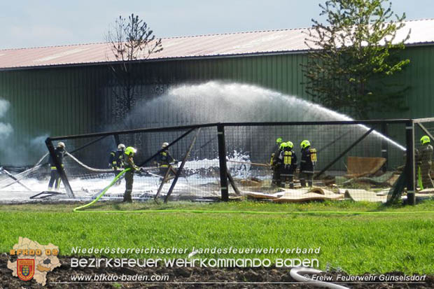 20170414 Brand in Schönau a.d.Triesting Foto: © FF Günselsdorf 20170414 Brand in Schönau a.d.Triesting Foto: © FF Günselsdorf