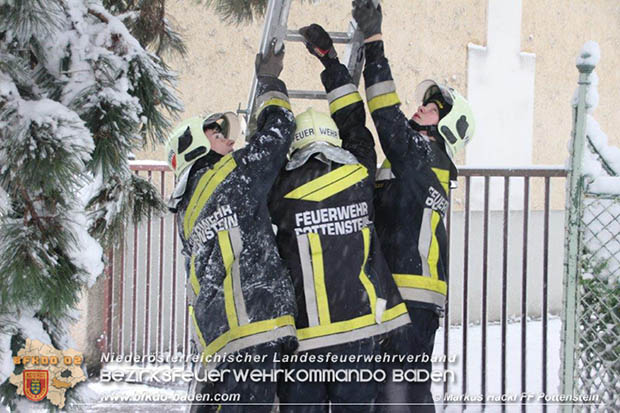 20170420 Großes Aufräumen nach dem Schneechaos auch im Triestingtal  Foto: ASB ÖA Markus Hackl FF Pottenstein