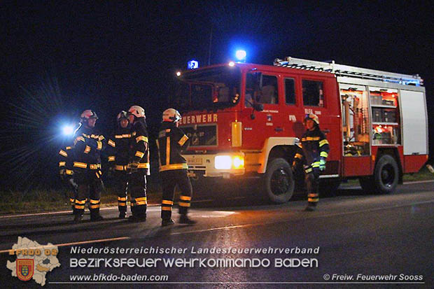 20170429 Verkehrsufall zwischen Sooss und Baden Foto: Hermann Rauch FF Sooss 20170429 Verkehrsufall zwischen Sooss und Baden Foto: Hermann Rauch FF Sooss