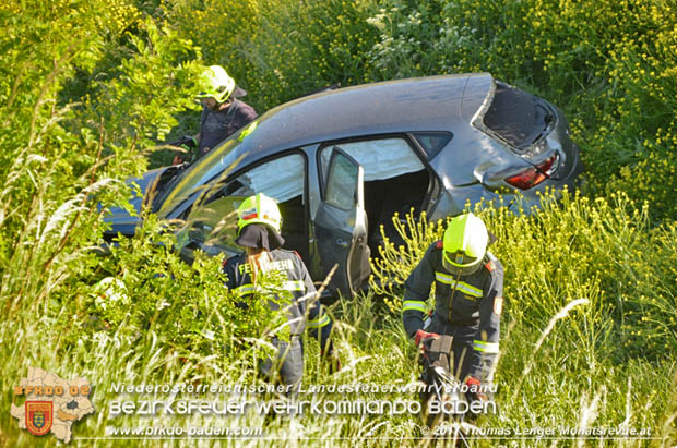 20170528 Schwerer Verkehrsunfall auf der B16 bei der Autobahnauffahrt A3   Foto: © Thomas Lenger Monatsrevue.at