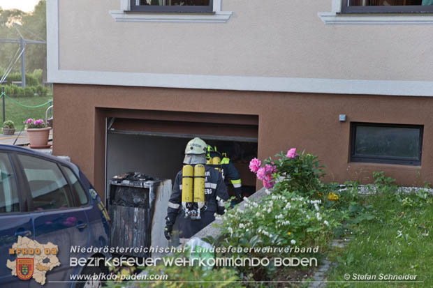 20170611 Kellerbrand in Einfamilienhaus in Thenneberg Gemeinde Altenmarkt a.d.Triesting  Foto: © Stefan Schneider BFK Baden