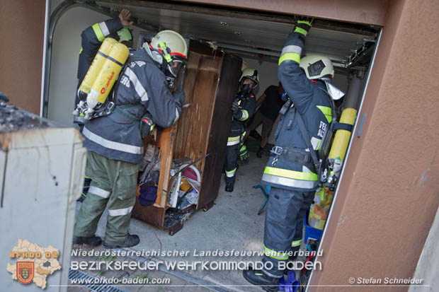 20170611 Kellerbrand in Einfamilienhaus in Thenneberg Gemeinde Altenmarkt a.d.Triesting  Foto: © Stefan Schneider BFK Baden