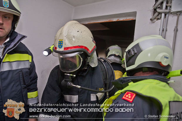 20170611 Kellerbrand in Einfamilienhaus in Thenneberg Gemeinde Altenmarkt a.d.Triesting  Foto: © Stefan Schneider BFK Baden