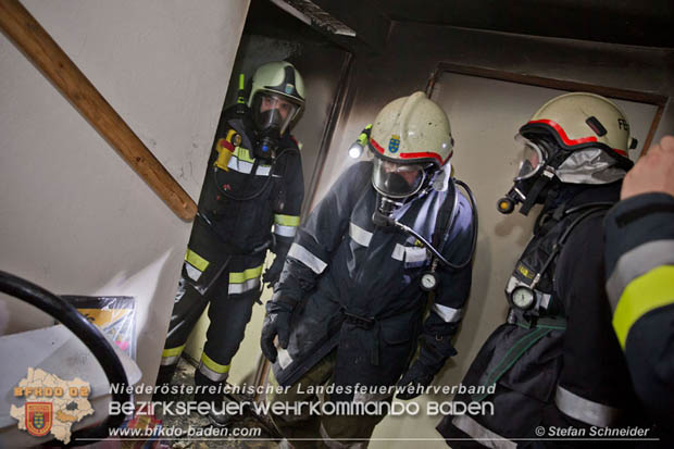 20170611 Kellerbrand in Einfamilienhaus in Thenneberg Gemeinde Altenmarkt a.d.Triesting  Foto: © Stefan Schneider BFK Baden