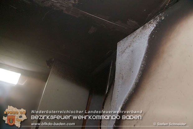 20170611 Kellerbrand in Einfamilienhaus in Thenneberg Gemeinde Altenmarkt a.d.Triesting  Foto: © Stefan Schneider BFK Baden