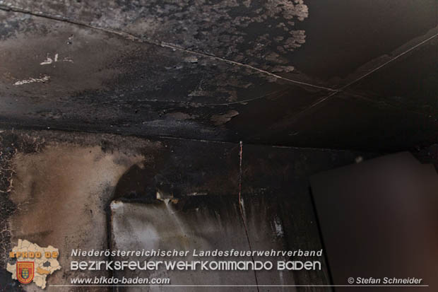 20170611 Kellerbrand in Einfamilienhaus in Thenneberg Gemeinde Altenmarkt a.d.Triesting  Foto: © Stefan Schneider BFK Baden