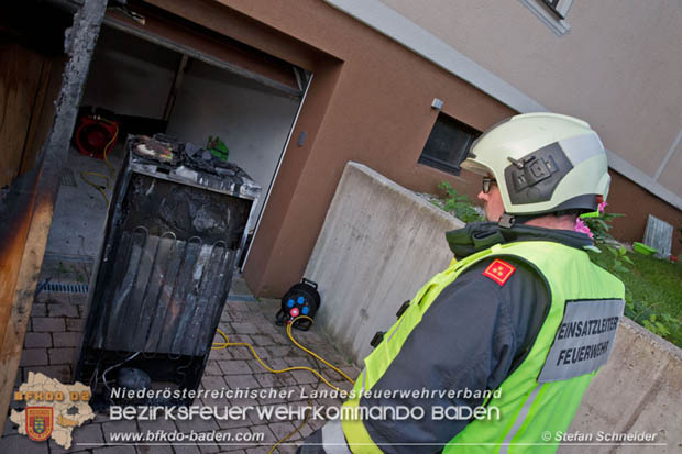 20170611 Kellerbrand in Einfamilienhaus in Thenneberg Gemeinde Altenmarkt a.d.Triesting  Foto: © Stefan Schneider BFK Baden