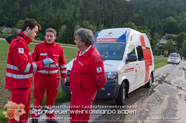 20170611 Kellerbrand in Einfamilienhaus in Thenneberg Gemeinde Altenmarkt a.d.Triesting  Foto: © Stefan Schneider BFK Baden
