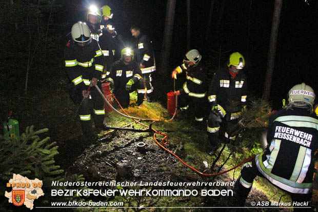 20170702 Leichtsinn eines jungen Mannes löste Waldbrandeinsatz aus in Weissenbach a.d. Triesting Foto: © ASB Markus Hackl 20170702 Leichtsinn eines jungen Mannes löste Waldbrandeinsatz aus in Weissenbach a.d. Triesting Foto: © ASB Markus Hackl