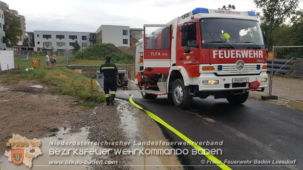 20170709 Auspumparbeiten in Baden Foto: © FF Baden-Leesdorf/Harald Wagner 20170709 Auspumparbeiten in Baden Foto: © FF Baden-Leesdorf/Harald Wagner