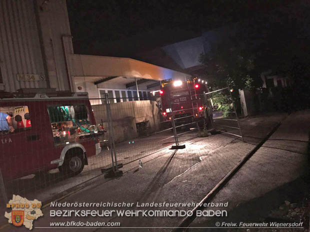 20170710 Unwettereinsatz in Traiskirchen-Wienersdorf Foto: © FF Pfaffstätten 20170710 Unwettereinsatz in Traiskirchen-Wienersdorf Foto: © FF Pfaffstätten