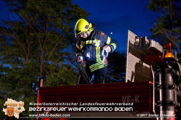20170714 Verkehrsunfall mt toedlichem Ausgang auf der L157 zwischen Oeynhausen und Tattendorf im Gemeindegebiet Oberwaltersdorf  Foto: © Stefan Schneider BFK Baden