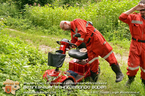 20170714 Erfolgreiche Personenssuche bei Landegg nach vermissten 84-jährigen Pensionisten  Foto: © Thomas Lenger Monatsrevue.at