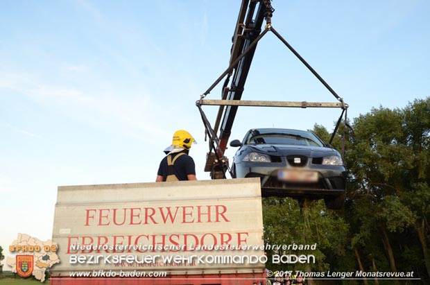 20170717 Verkehrsunfall auf der L161 zwischen Gramatneusiedl und Reisenberg  Foto: © Thomas Lenger Monatsrevue.at