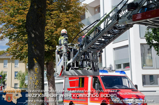 20170728 Türöffnung mit Personenrettung in Baden   Foto: © FF Baden-Stadt/Kerstin Stosch