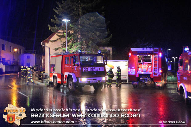 20170810 Kellerbrand in Weissenbach a.d.Triesting während der Unwetterfront über dem Bezirk Baden  Foto: ASB ÖA Markus Hackl