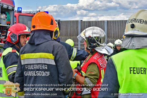 20170820 Frontalzusammenstoß Wohnmobil gegen Pkw auf der LB17 zwischen Sollenau und Günselsdorf/Schönau Foto: © Stefan Schneider BFK Baden 20170820 Frontalzusammenstoß Wohnmobil gegen Pkw auf der LB17 zwischen Sollenau und Günselsdorf/Schönau Foto: © Stefan Schneider BFK Baden