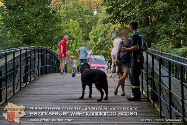 20170826 Felssturz am Badener Wegerl im Helenental fordert eine Teilsperre Foto: Stefan Schneider BFK Baden 20170826 Felssturz am Badener Wegerl im Helenental fordert eine Teilsperre Foto: Stefan Schneider BFK Baden