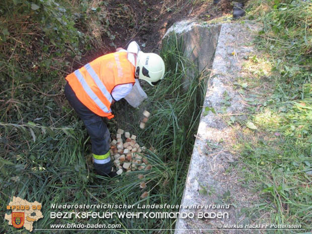 20170829 Fahrzeugüberschlag bei Grabenweg-Pottenstein  Foto: © ASB Markus Hackl FF Pottenstein