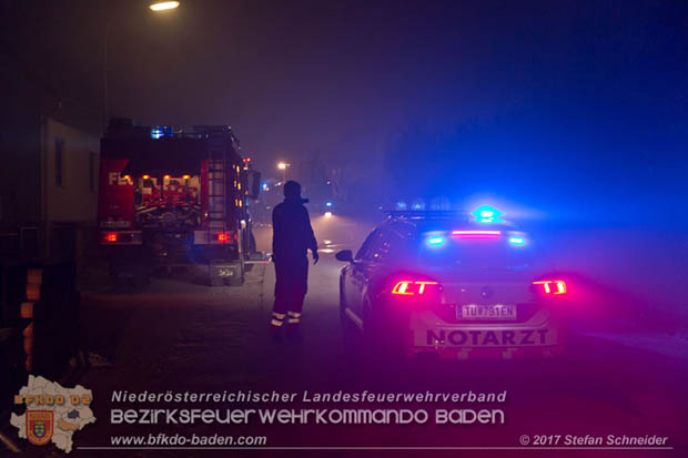 20170915 Wohnhausbrand in Gainfarn  Foto: © Stefan Schneider BFK BADEN