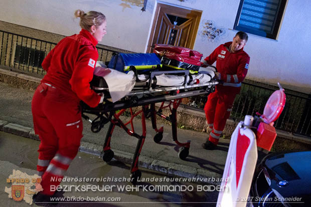 20170915 Wohnhausbrand in Gainfarn  Foto: © Stefan Schneider BFK BADEN