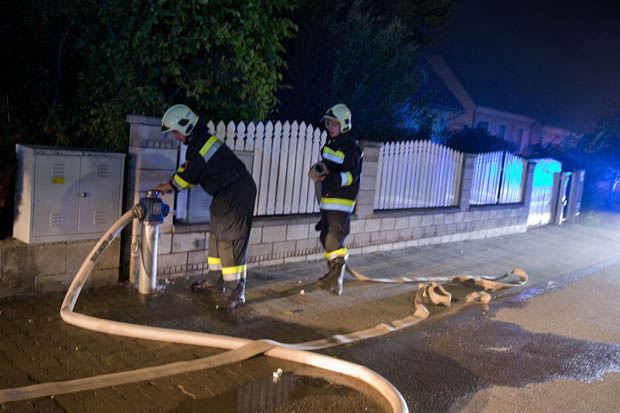 20170915 Wohnhausbrand in Gainfarn  Foto: © Stefan Schneider BFK BADEN
