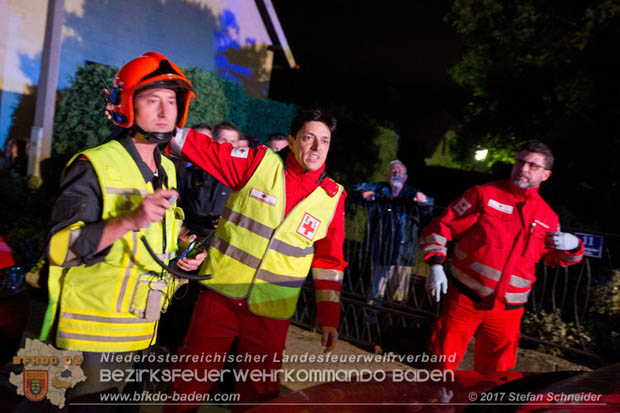 20170915 Wohnhausbrand in Gainfarn  Foto: © Stefan Schneider BFK BADEN