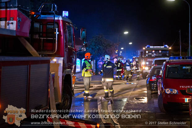 20170915 Wohnhausbrand in Gainfarn  Foto: © Stefan Schneider BFK BADEN