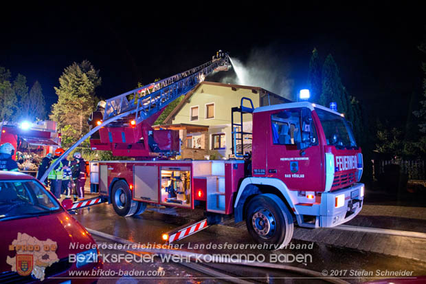 20170915 Wohnhausbrand in Gainfarn  Foto: © Stefan Schneider BFK BADEN