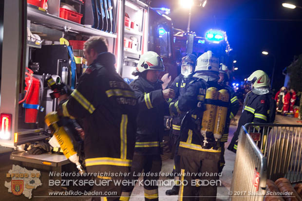 20170915 Wohnhausbrand in Gainfarn  Foto: © Stefan Schneider BFK BADEN