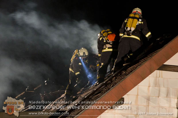 20170915 Wohnhausbrand in Gainfarn  Foto: © Stefan Schneider BFK BADEN