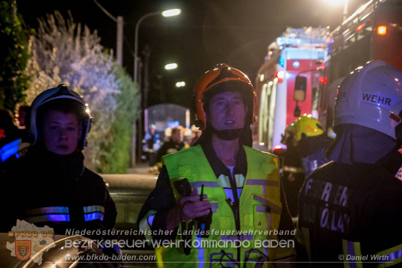 20170915 Wohnhausbrand in Gainfarn Foto: © Daniel Wirth FF Stadt Bad Vöslau