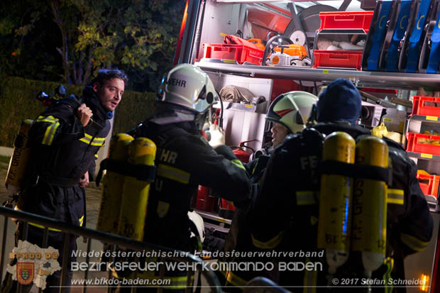 20170915 Wohnhausbrand in Gainfarn  Foto: © Stefan Schneider BFK BADEN