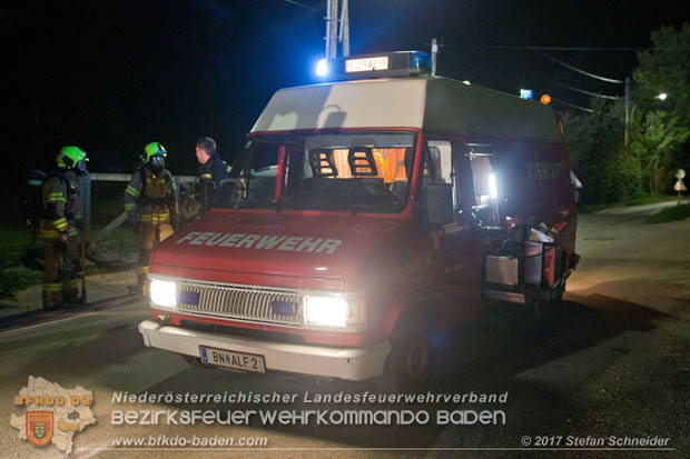 20170915 Wohnhausbrand in Gainfarn  Foto: © Stefan Schneider BFK BADEN