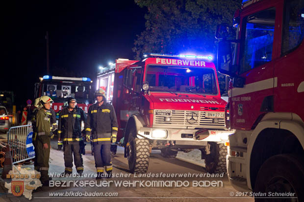 20170915 Wohnhausbrand in Gainfarn  Foto: © Stefan Schneider BFK BADEN