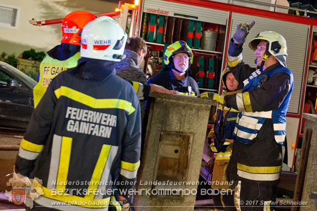 20170915 Wohnhausbrand in Gainfarn  Foto: © Stefan Schneider BFK BADEN