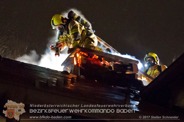 20170915 Wohnhausbrand in Gainfarn  Foto: © Stefan Schneider BFK BADEN
