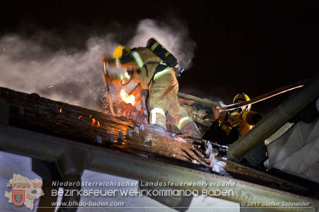 20170915 Wohnhausbrand in Gainfarn  Foto: © Stefan Schneider BFK BADEN