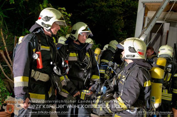 20170915 Wohnhausbrand in Gainfarn  Foto: © Stefan Schneider BFK BADEN