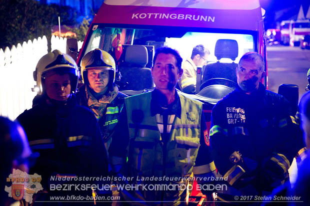 20170915 Wohnhausbrand in Gainfarn  Foto: © Stefan Schneider BFK BADEN